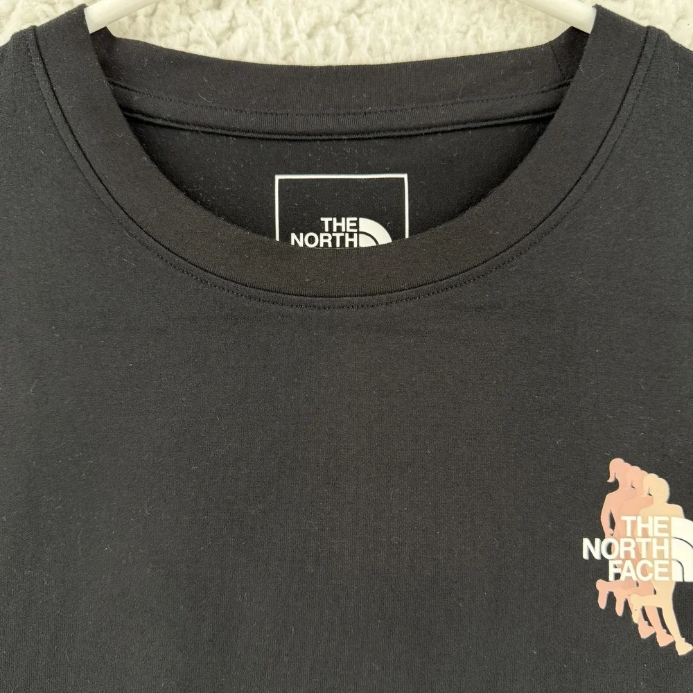 The North Face Shirt Womens Small Black FlashDry Running Graphic Tee Athletic - Picture 4 of 11